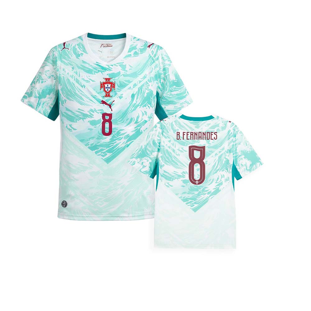 PUMA Men's Portugal B.Fernandes No.8 Away Replica 2026 Jersey - Supersports Thailand