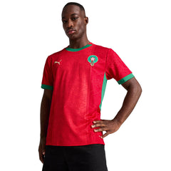 PUMA เสื้อแข่งผู้ชายทีมโมรอคโค ชุดเหย้า ฤดูกาล 2025