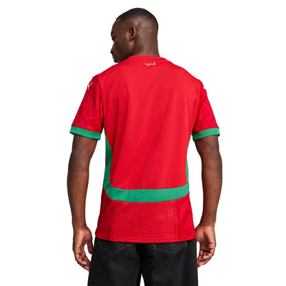 PUMA เสื้อแข่งผู้ชายทีมโมรอคโค ชุดเหย้า ฤดูกาล 2025