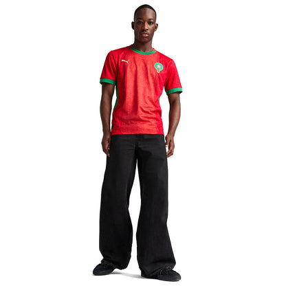 PUMA เสื้อแข่งผู้ชายทีมโมรอคโค ชุดเหย้า ฤดูกาล 2025