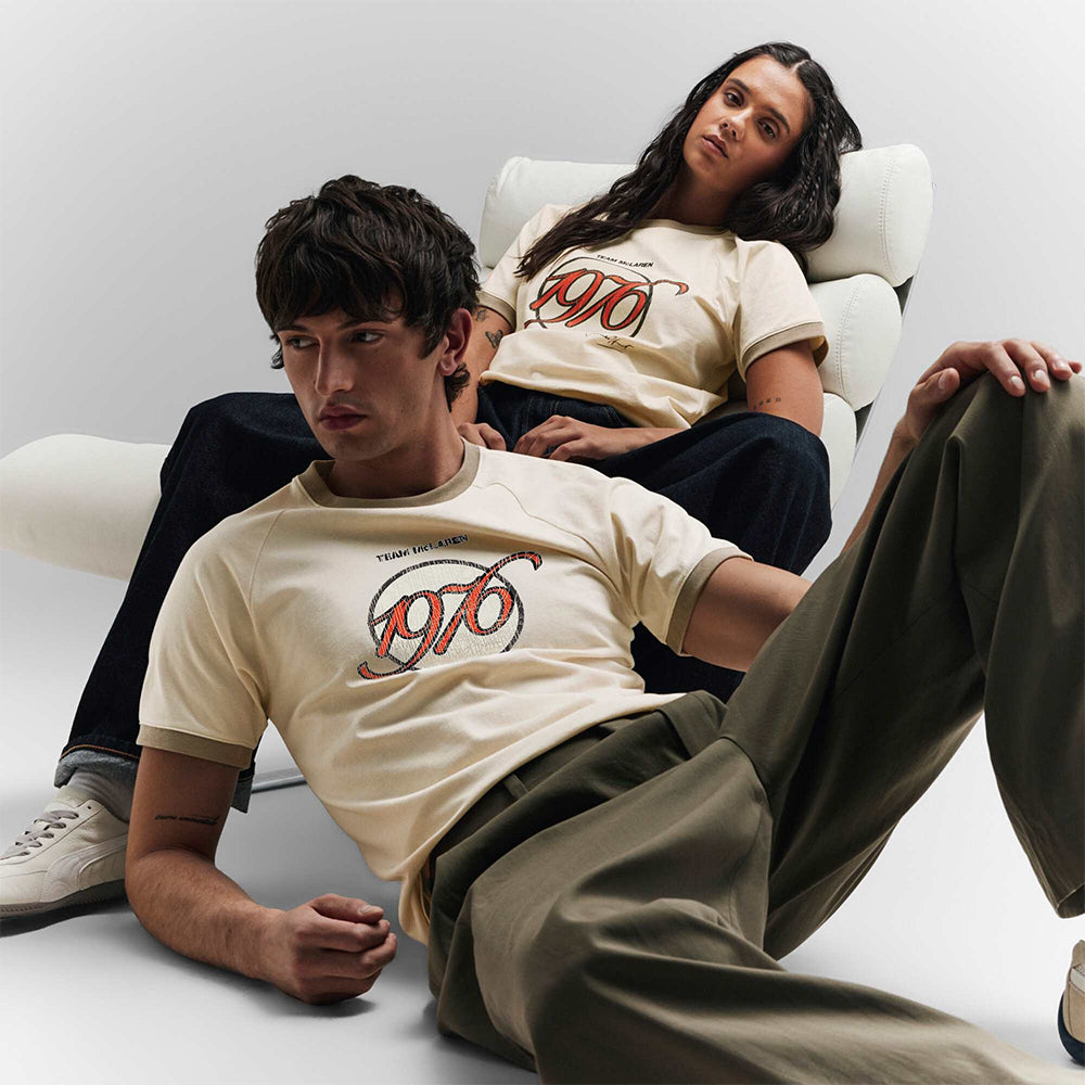 PUMA McLAREN RACING James Hunt Ringer Men's T-Shirt - Supersports Thailand Supersports Thailand