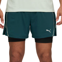 PUMA Velocity 2-in-1 กางเกงออกกำลังกายขาสั้นผู้ชาย