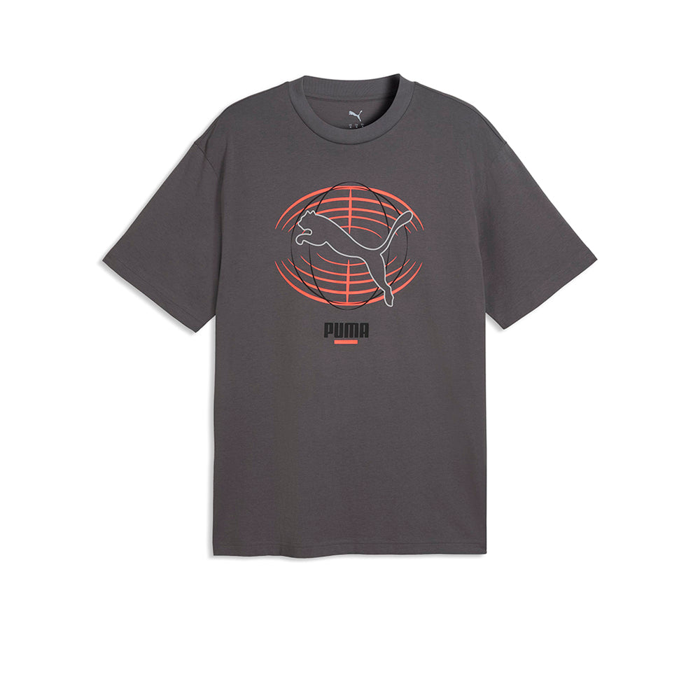 PUMA Pumatech Relaxed Graphic เสื้อยืดผู้ชาย Supersports Thailand