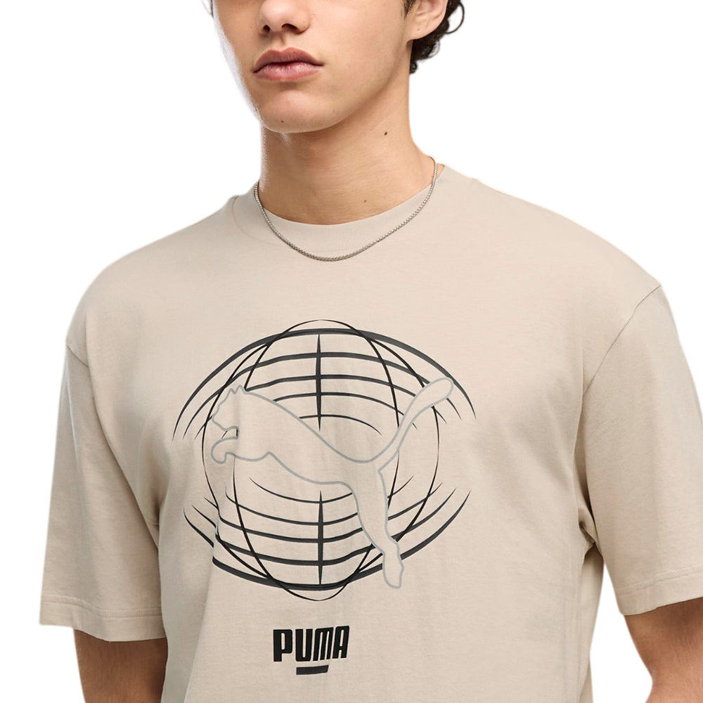 PUMA Pumatech Relaxed Graphic Men's T-Shirt Supersports Thailand