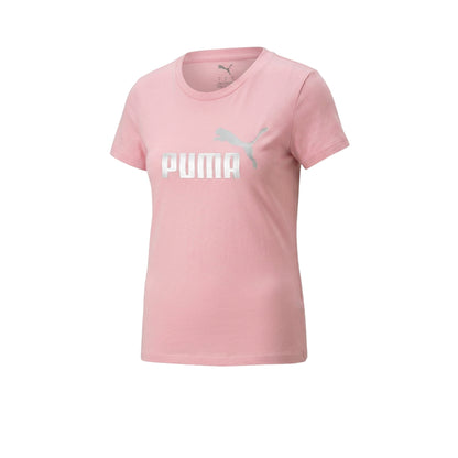 PUMA Essentials Metallic Logo Women's T-Shirt - Supersports Thailand