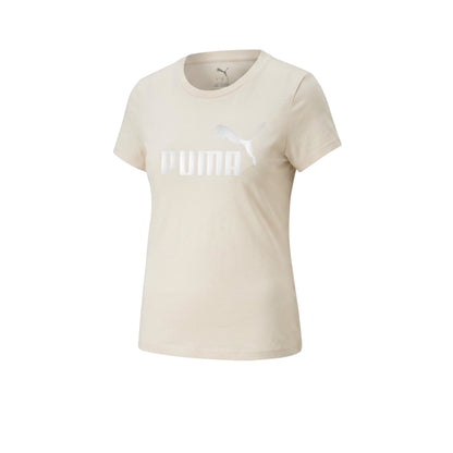 PUMA Essentials Metallic Logo Women's T-Shirt - Supersports Thailand