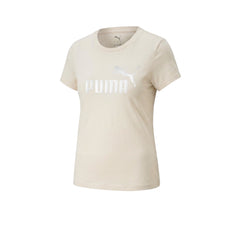 PUMA Essentials Metallic Logo Women's T-Shirt - Supersports Thailand