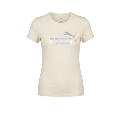 PUMA Essentials Metallic Logo Women's T-Shirt - Supersports Thailand