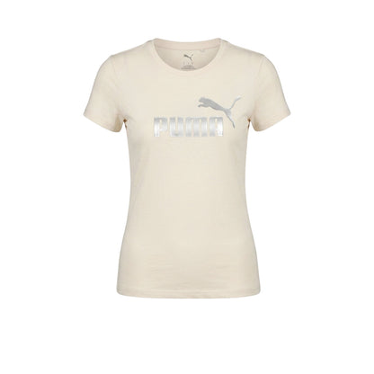 PUMA Essentials Metallic Logo Women's T-Shirt - Supersports Thailand