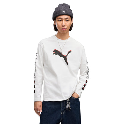 PUMA Sport Boxy Street Long Sleeve เสื้อยืดผู้ชาย