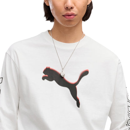PUMA Sport Boxy Street Long Sleeve เสื้อยืดผู้ชาย
