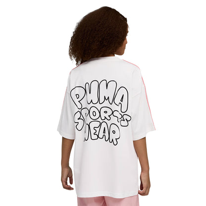 PUMA Oversized Graphic เสื้อยืดเด็ก