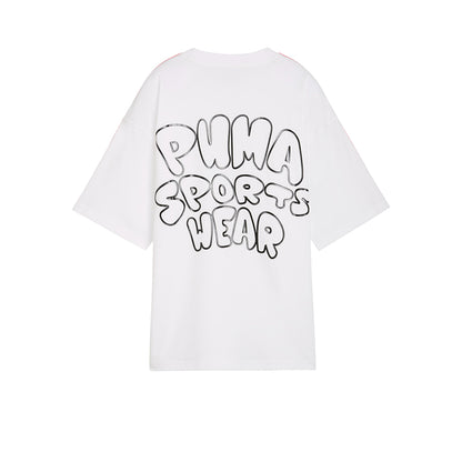 PUMA Oversized Graphic เสื้อยืดเด็ก