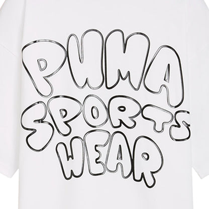 PUMA Oversized Graphic เสื้อยืดเด็ก