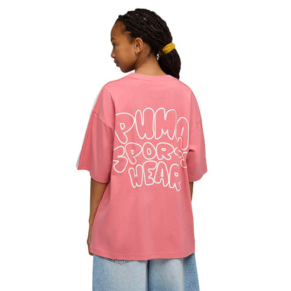 PUMA Oversized Graphic เสื้อยืดเด็ก