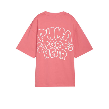 PUMA Oversized Graphic เสื้อยืดเด็ก