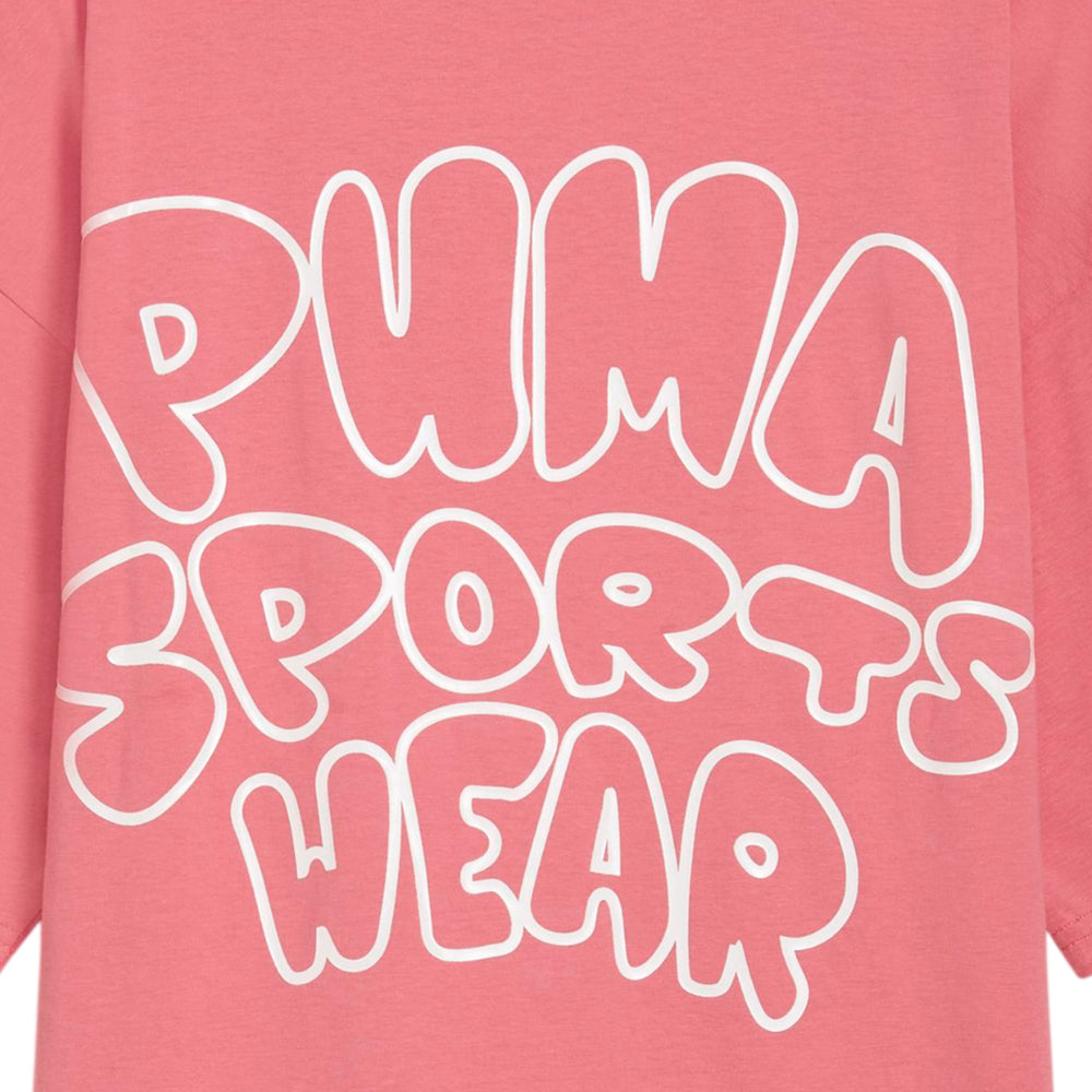 PUMA Oversized Graphic เสื้อยืดเด็ก