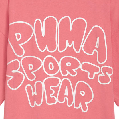 PUMA Oversized Graphic เสื้อยืดเด็ก