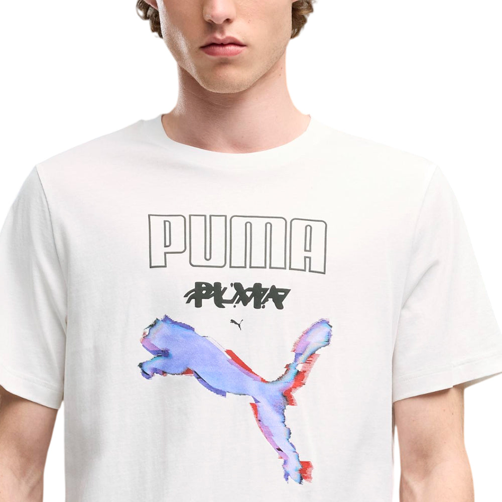 PUMA Graphics Cyber PUMA Men's T-Shirt Supersports Thailand
