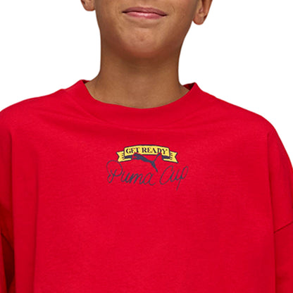 PUMA Graphic Oversized เสื้อยืดเด็ก