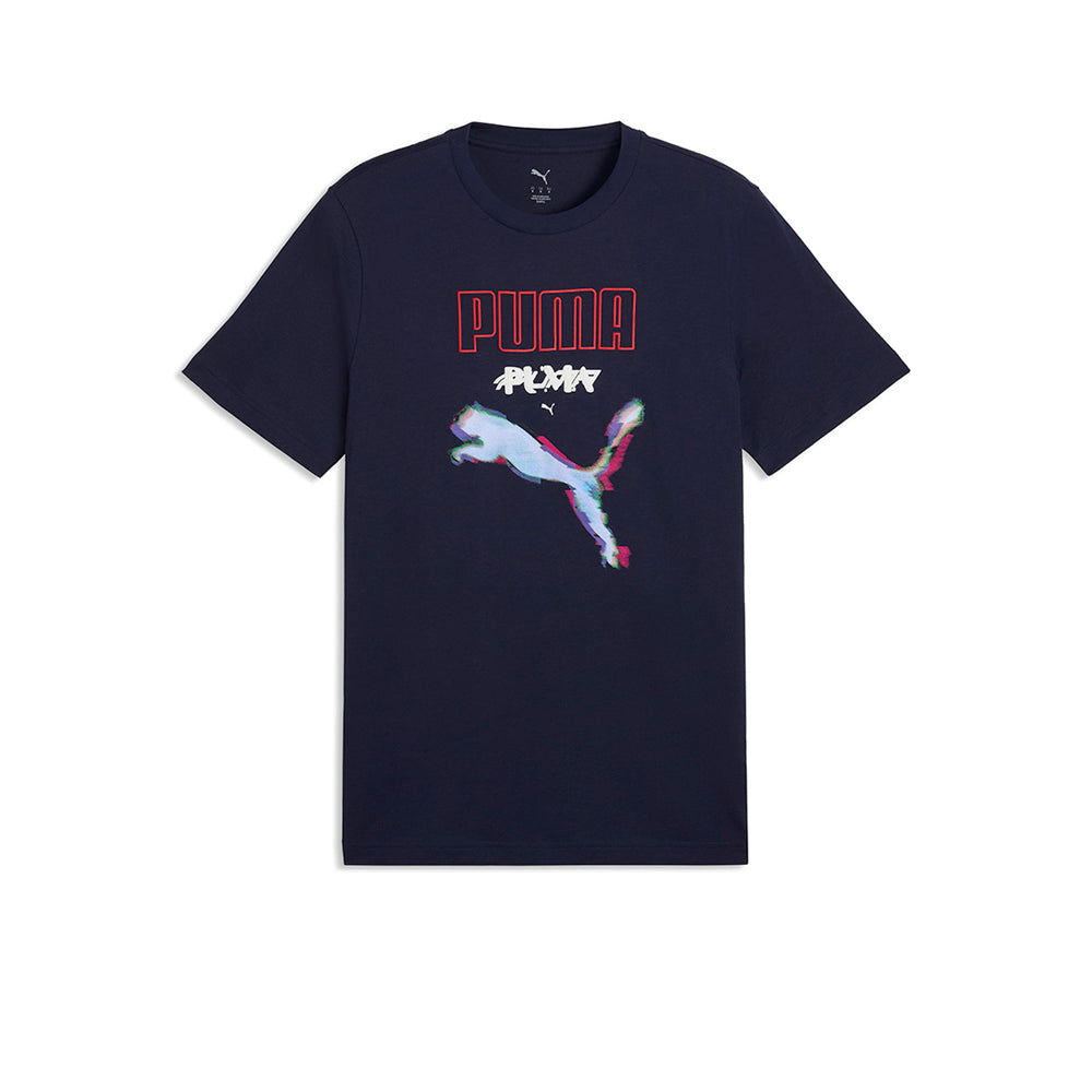 PUMA Graphics Cyber PUMA Men's T-Shirt Supersports Thailand