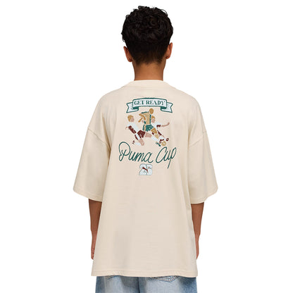 PUMA Graphic Oversized เสื้อยืดเด็ก