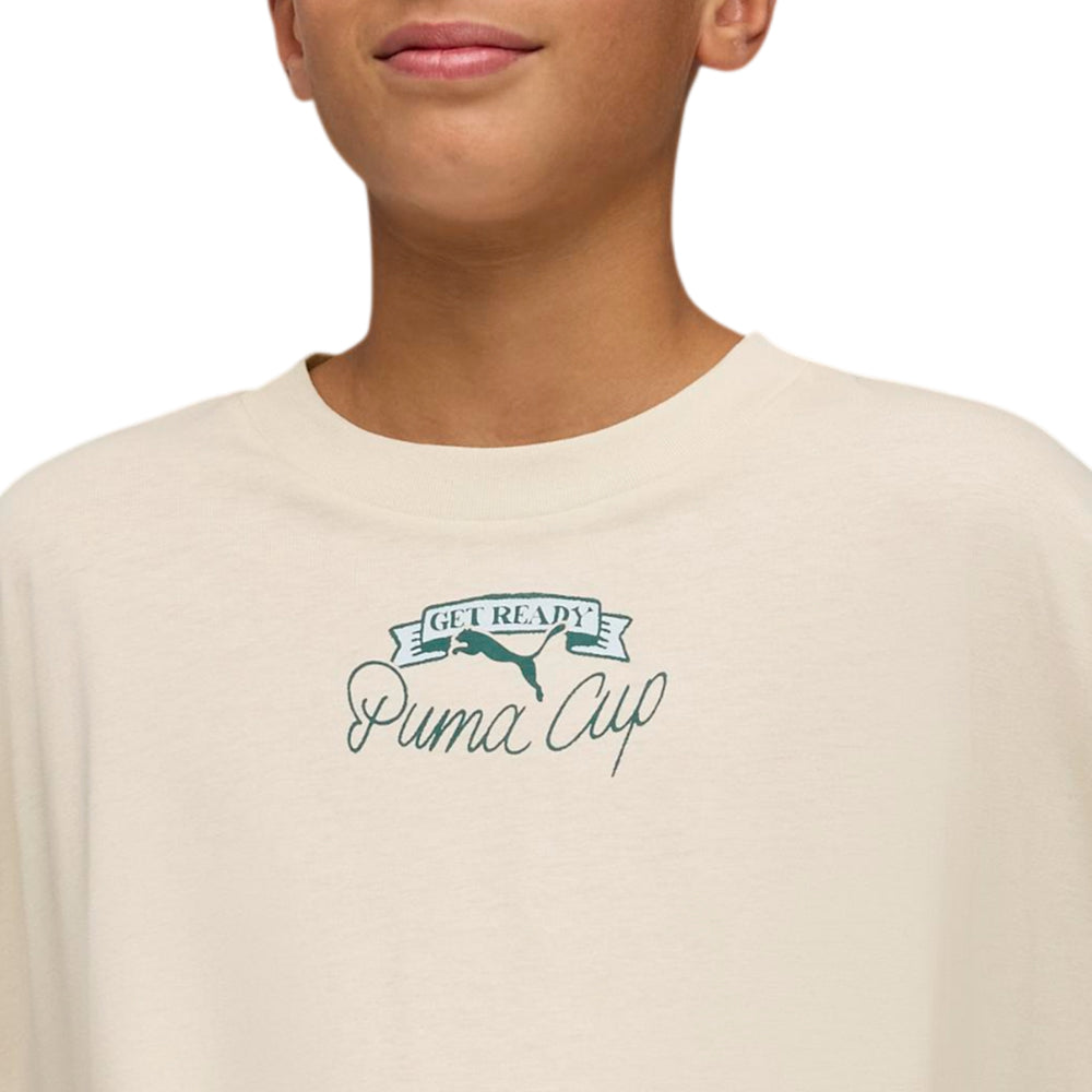 PUMA Graphic Oversized เสื้อยืดเด็ก Supersports Thailand