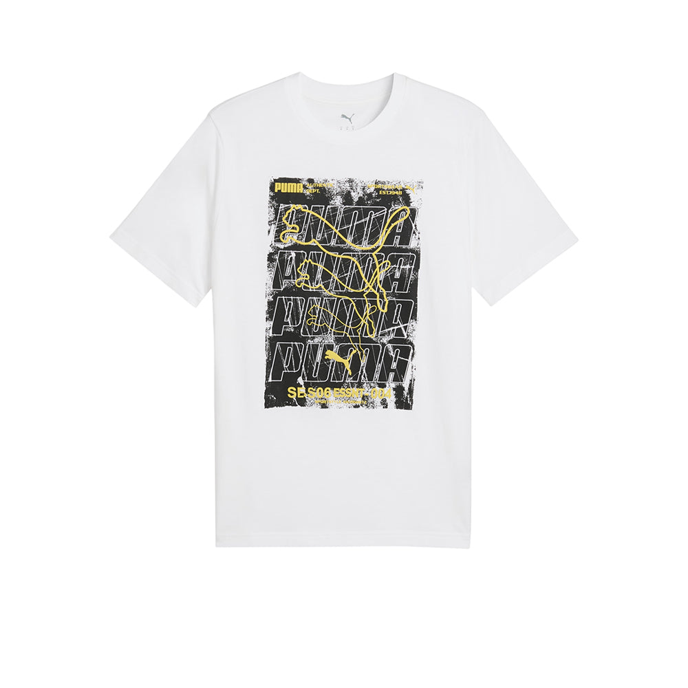 PUMA Graphics Box เสื้อยืดผู้ชาย Supersports Thailand