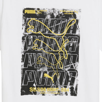 PUMA Graphics Box เสื้อยืดผู้ชาย