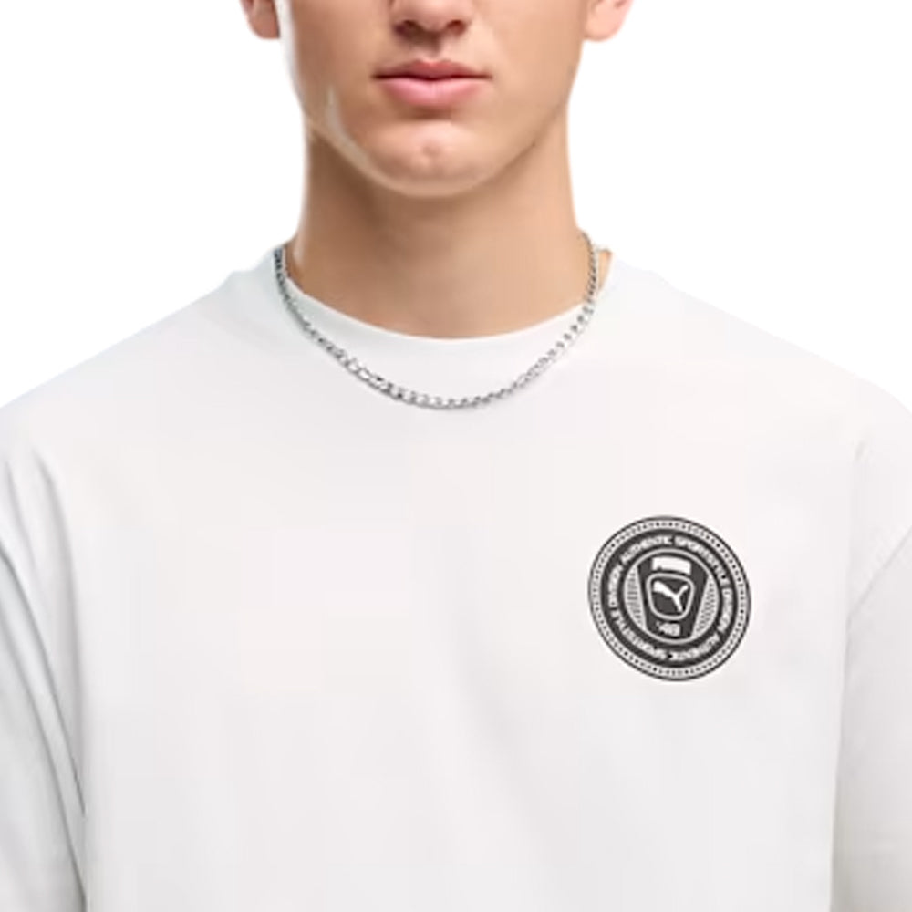 PUMA Graphics Relaxed Badge Men's T-Shirt Supersports Thailand