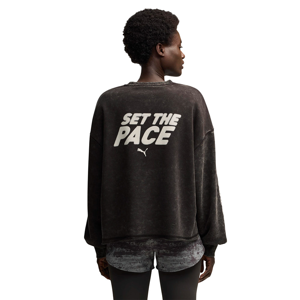 PUMA Run Culture Collective Oversized Women's Sweatshirt - Supersports Thailand