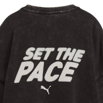 PUMA Run Culture Collective Oversized เสื้อลำลองแขนยาวผู้หญิง