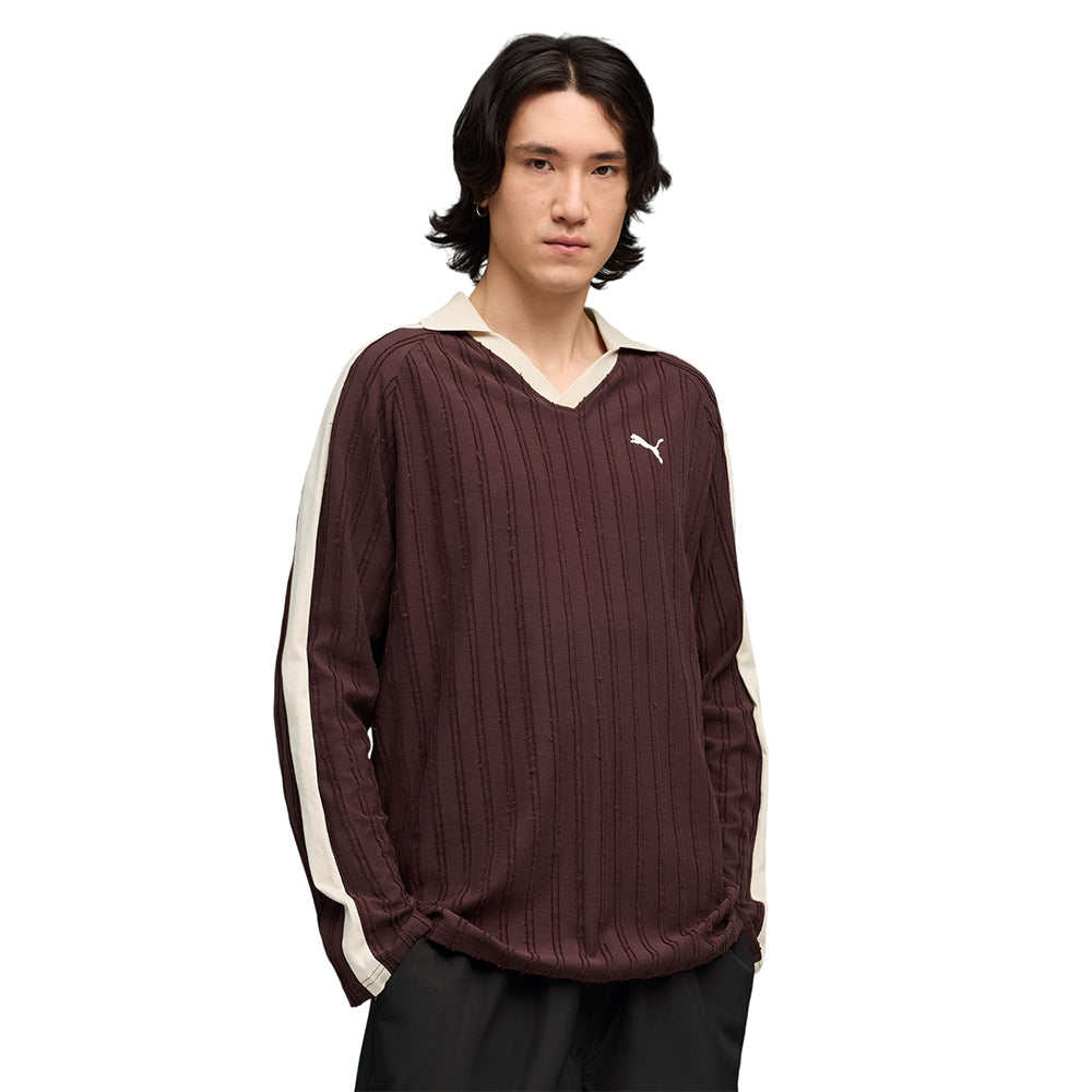 PUMA T7 Relaxed Long Sleeve Men's Polo Shirts - Supersports Thailand
