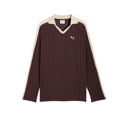 PUMA T7 Relaxed Long Sleeve Men's Polo Shirts - Supersports Thailand