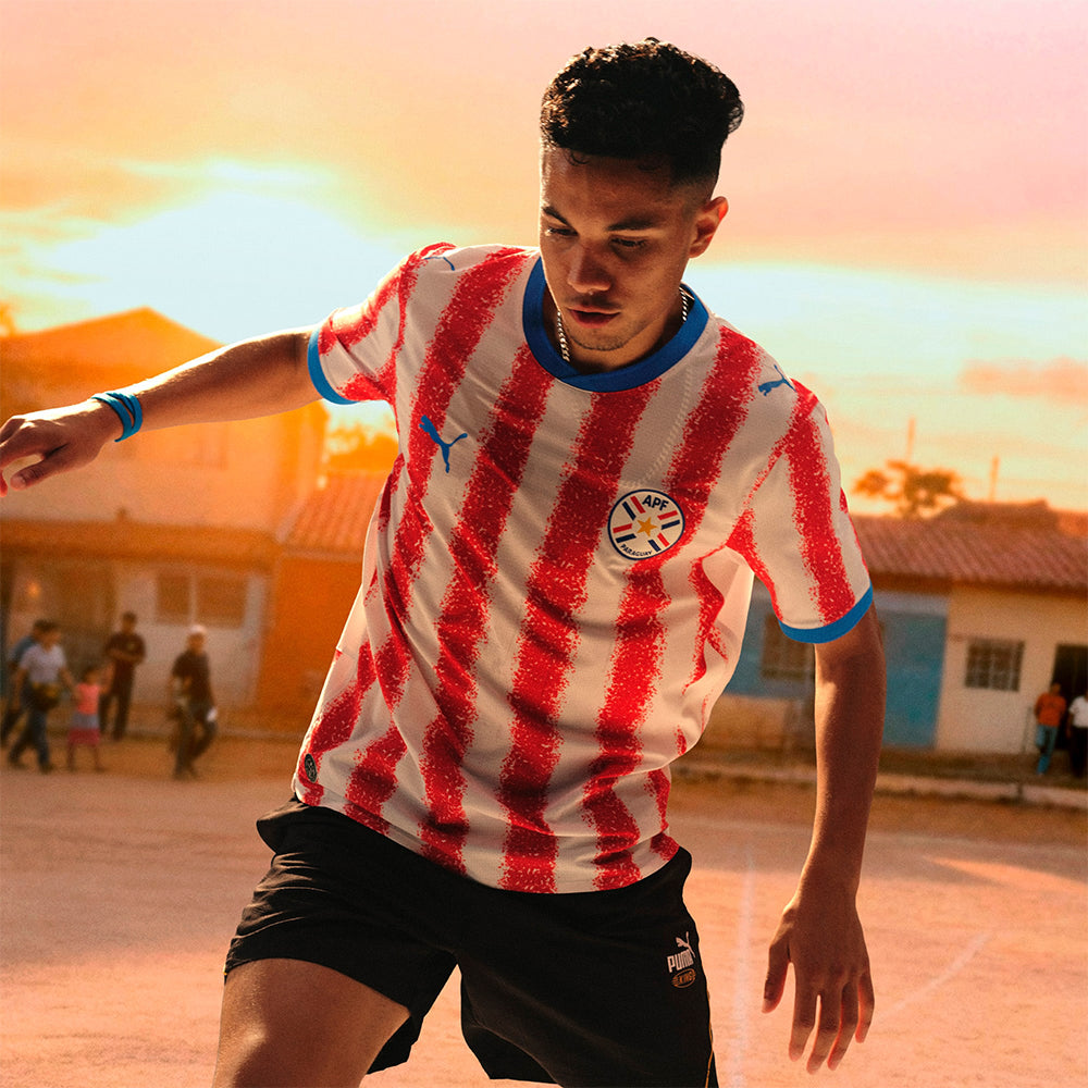 PUMA Men's Paraguay Home Authentic Jersey - Supersports Thailand Supersports Thailand
