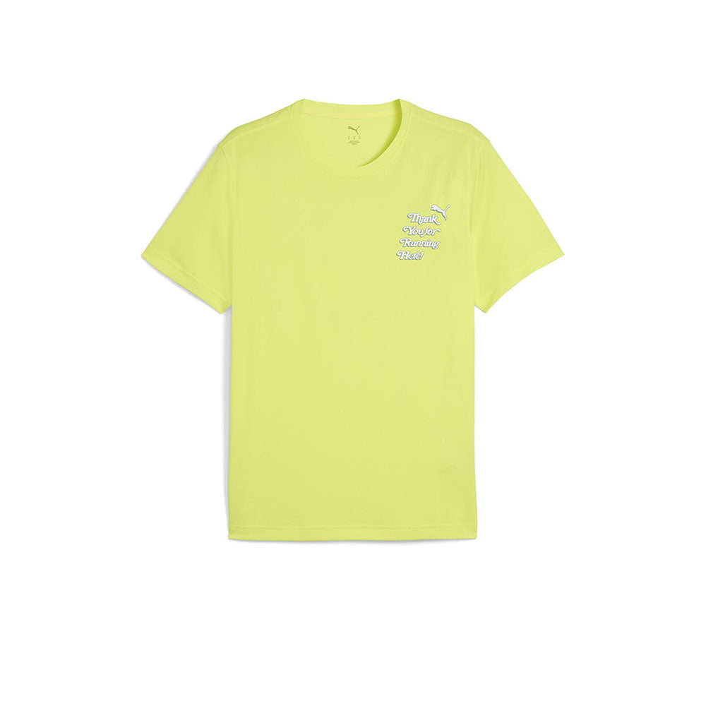 PUMA Graphics Slogan เสื้อวิ่งผู้ชาย