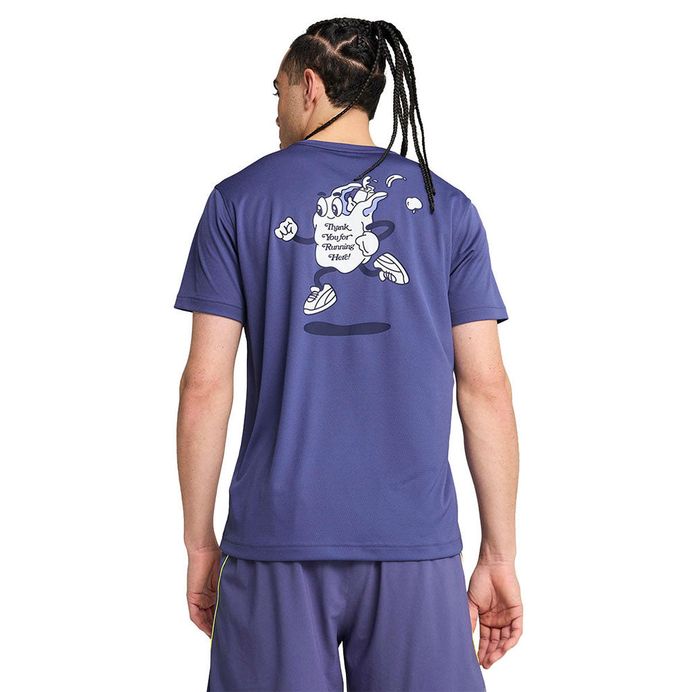 PUMA Graphics Slogan เสื้อวิ่งผู้ชาย