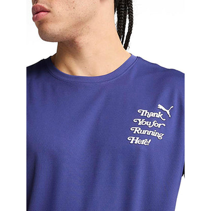 PUMA Graphics Slogan เสื้อวิ่งผู้ชาย