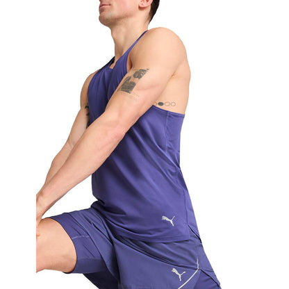 PUMA Graphic Mesh Running Singlet เสื้อกล้ามวิ่งผู้ชาย