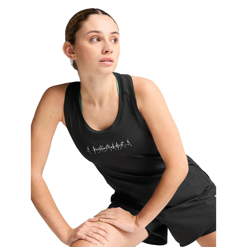 PUMA Run Graphic Mesh Singlet Women's Running Tank