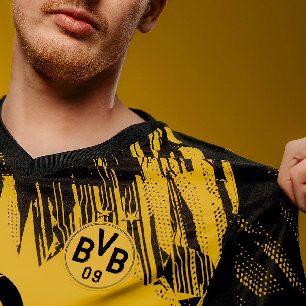 PUMA Men's Borussia Dortmund Home Authentic 2025/26 Jersey