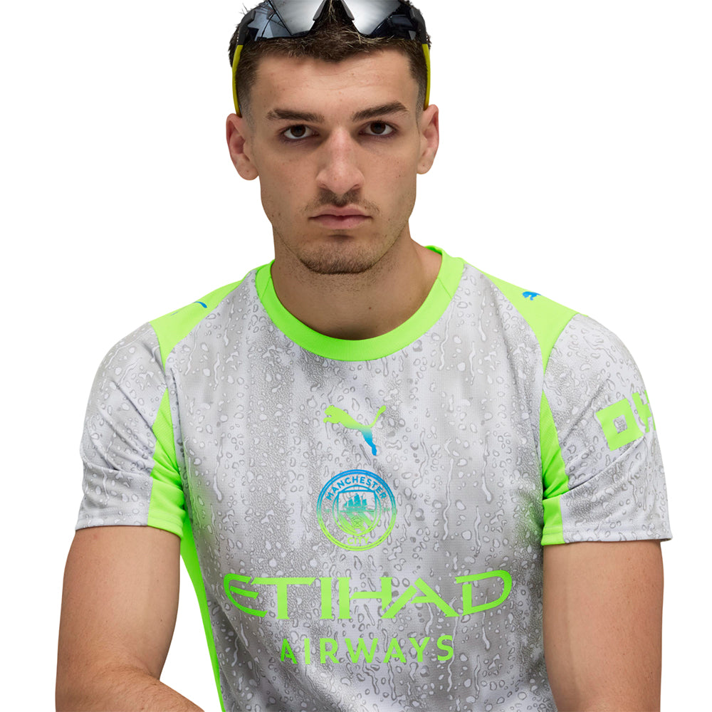 PUMA เสื้อแข่งผู้ชายทีมแมนเชสเตอร์ซิตี ชุดที่สาม เกรด Replica ฤดูกาล 2025/26