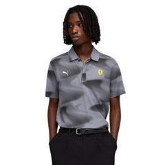 PUMA Scuderia Ferrari All-Over-Printed Men's Polo Shirt - Supersports Thailand