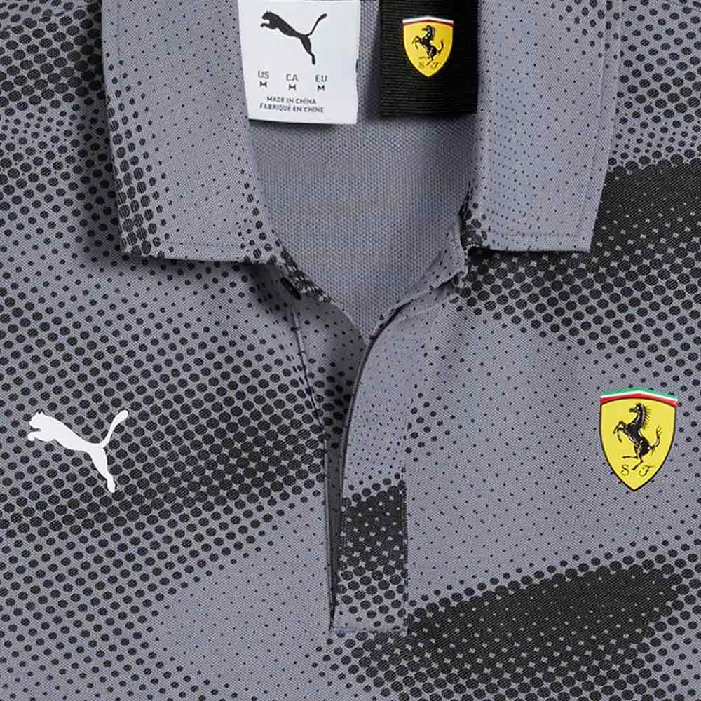 PUMA Scuderia Ferrari All-Over-Printed Men's Polo Shirt - Supersports Thailand