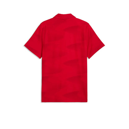 PUMA Scuderia Ferrari All-Over-Printed Men's Polo Shirt - Supersports Thailand