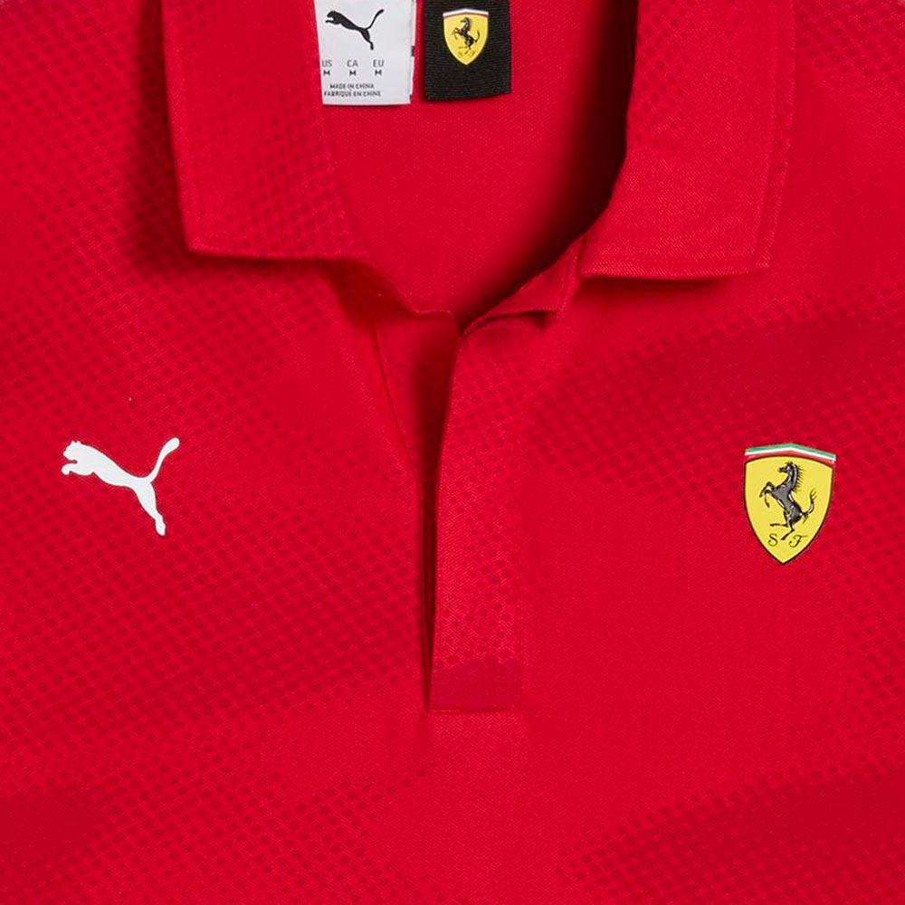 PUMA Scuderia Ferrari All-Over-Printed Men's Polo Shirt - Supersports Thailand