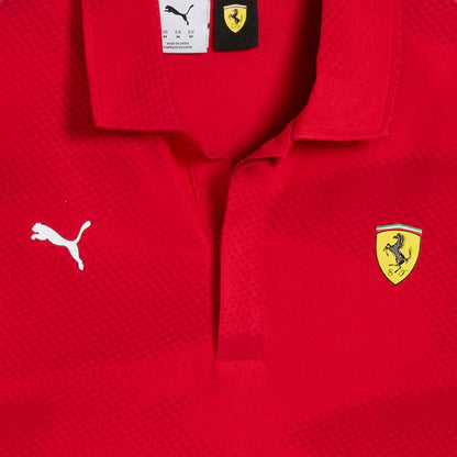 PUMA Scuderia Ferrari All-Over-Printed Men's Polo Shirt - Supersports Thailand