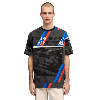 PUMA BMW M Motorsport Sportswear All-Over-Printed Men's T-Shirt - Supersports Thailand