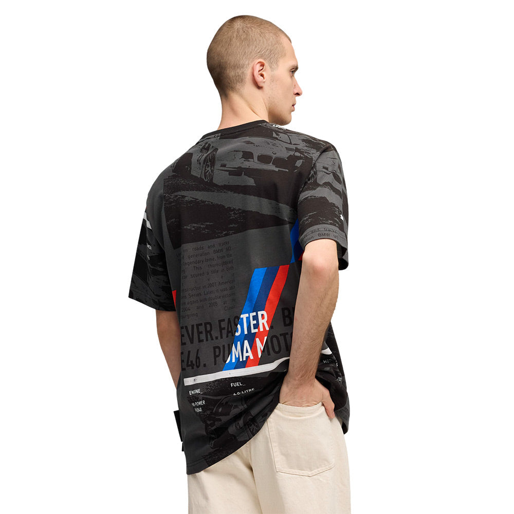 PUMA BMW M Motorsport Sportswear All-Over-Printed Men's T-Shirt - Supersports Thailand Supersports Thailand