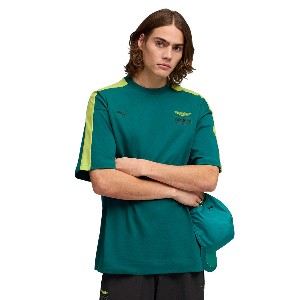 PUMA X Aston Martin Aramco F1® Team T7 Men's T-Shirt - Supersports Thailand Supersports Thailand